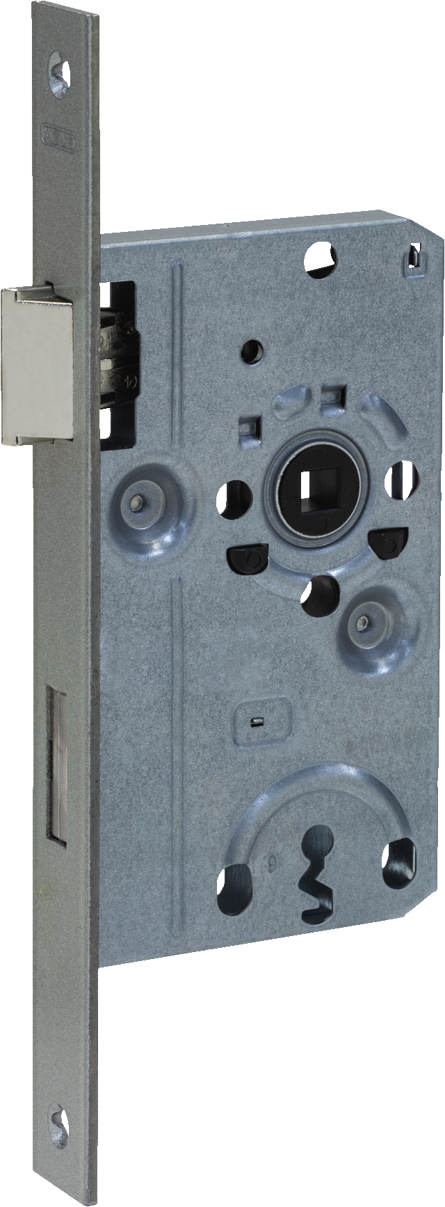 ABUS Einsteckschloss für Zimmertüren ES BB2 käntiger Stulp