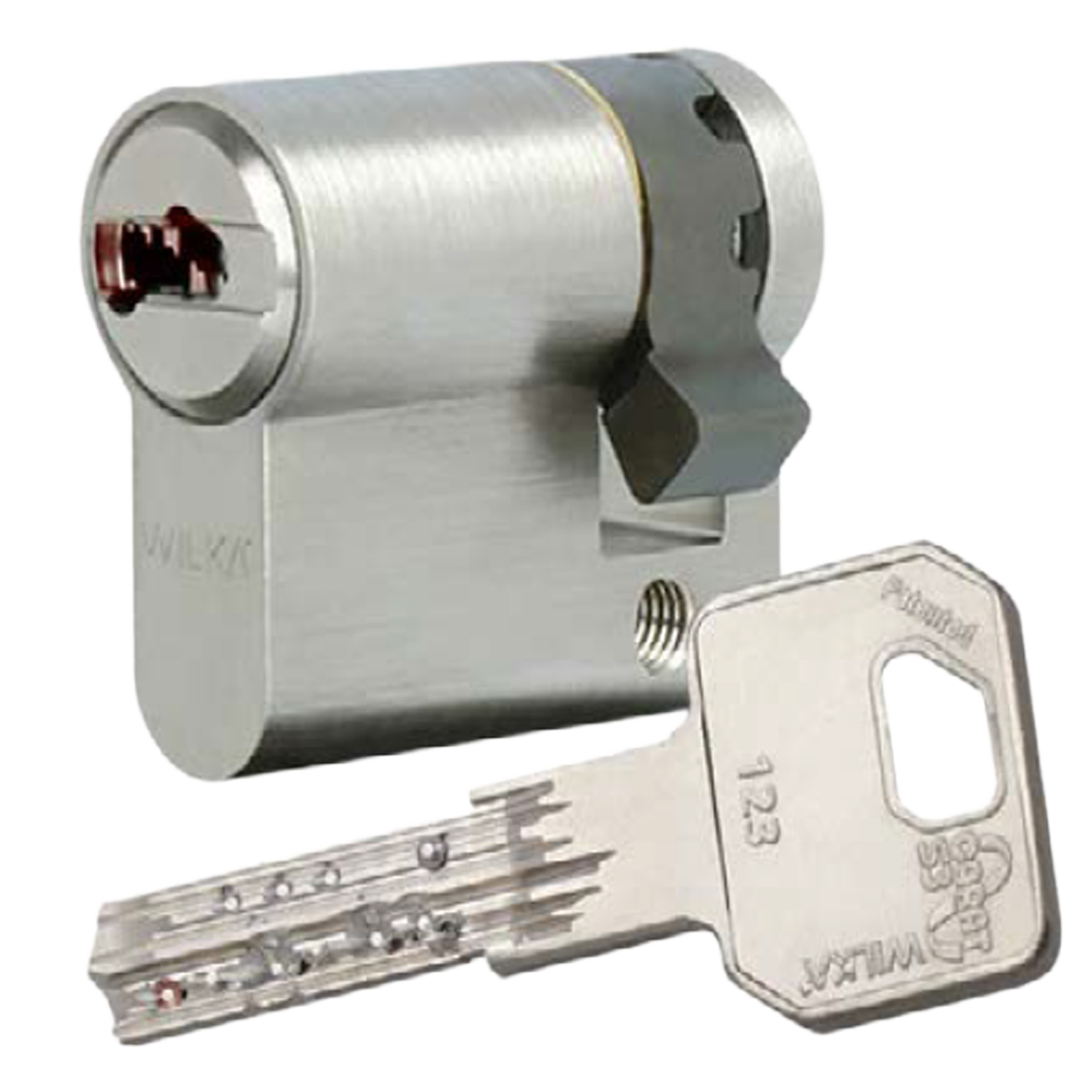 WILKA Carat S3 Halbzylinder kurz