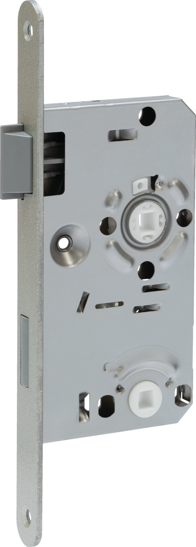 ABUS Einsteckschloss für Wohnungsabschlusstüren DIN72, ES, PZ2, runder Stulp