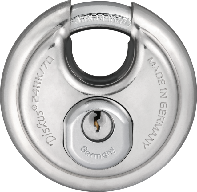 ABUS Diskus 24RK Vorhangschloss, mit auswechselbarem Zylinder