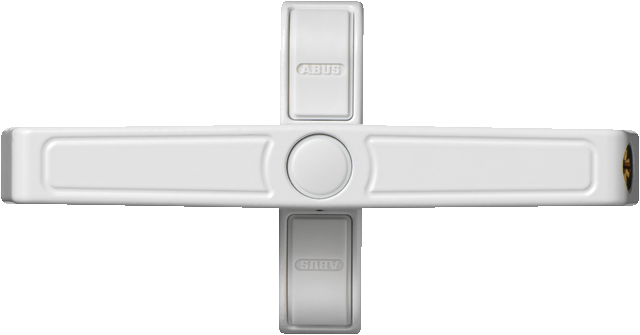 ABUS 2420 Fenster-Zusatzschloss für Doppelflügelfenster