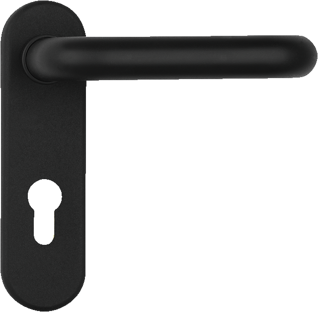 ABUS KFG Beschlag für Feuerschutztüren rund 72 mm