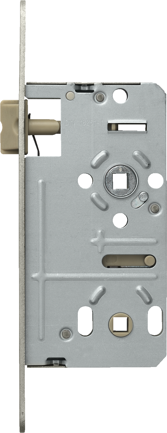 ABUS Einsteckschloss universal für WC Türen ES BAD universal