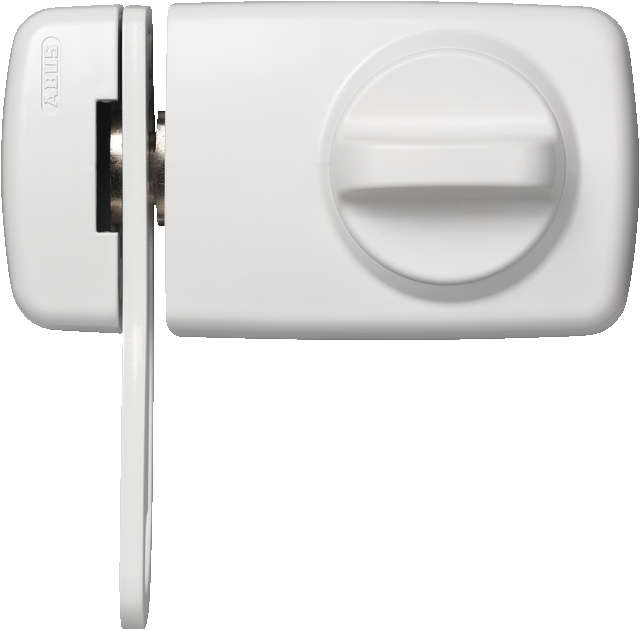 ABUS 7030 EK Türzusatzschloss EC660 mit Sperrbügel, 3 Schlüssel